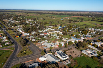 The central western New South Wales town of  Gulargambone.