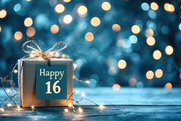Sweet sixteen: text happy 16 years, the milestone birthday with joy and festivity, the transition from childhood to young adulthood with cherished memories, family, and friends