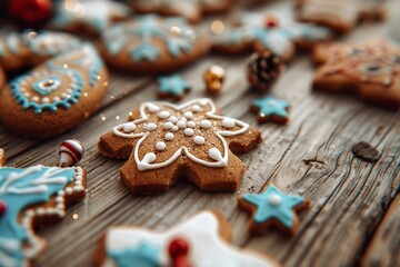 Festive Gingerbread Cookies 3