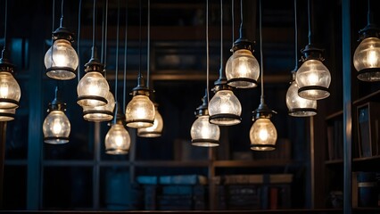 Sleek modern bulb enhancing contemporary decor