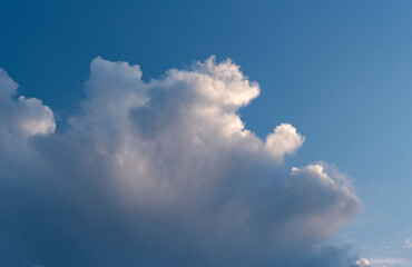 cielo azul, nubes, cielo, nublado, atardecer, puesta de sol, paisaje nocturno