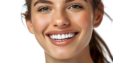 Obraz premium Smiling Woman with Natural Beauty 2