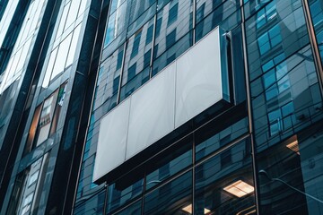 Obraz premium A building with a visible sign on its side, providing information or direction