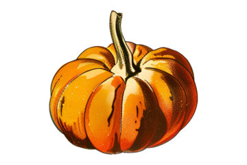 A pumpkin with a smiley face on it