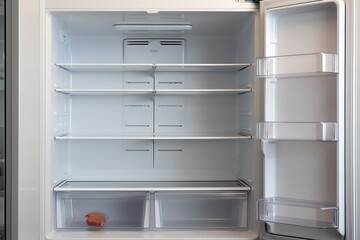 Refrigerator full of food. High resolution.