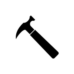 hammer concept line icon. Simple element illustration. hammer concept outline symbol design.