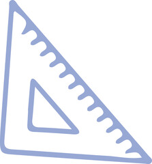 Math tool clip art design on plain white transparent isolated background for card, shirt, hoodie, sweatshirt, apparel, tag, mug, icon, poster or badge