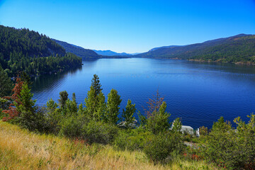 Christina Lake in the West Kootenay region of British Columbia, Canada