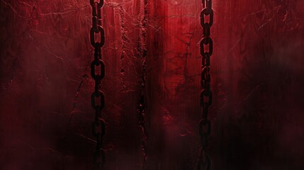 Intense BDSM Dungeon Scene. Dark and Alluring Theme