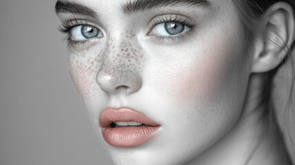 Freckled Beauty Portrait 2
