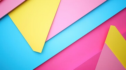 Obraz premium Abstract geometric square illustration colorful background.