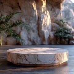 Minimalist Stone Platform 1