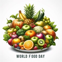 world food day Vector Adobe Illustrator Artwork
