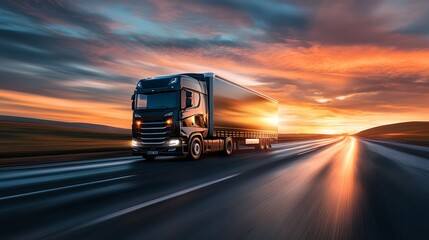 Sunset Freight Journey 3