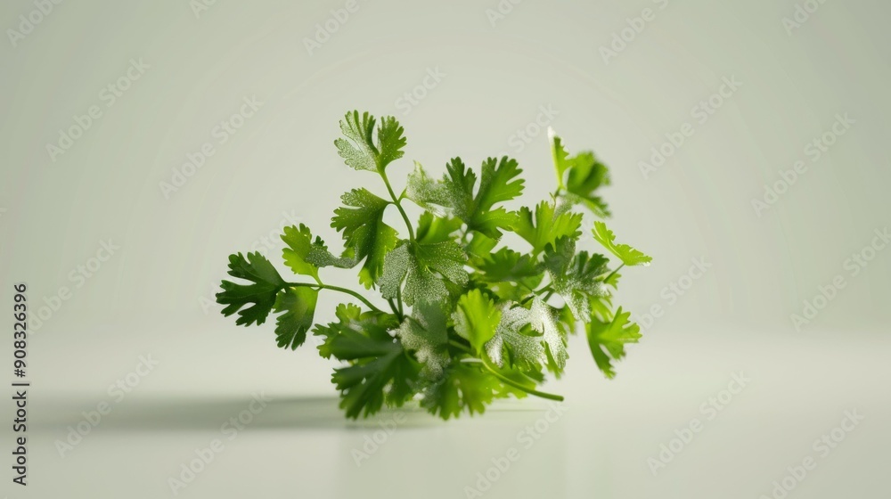 Wall mural fresh cilantro 4