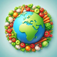 world food day Vector Adobe Illustrator Artwork