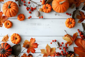 ハロウィンかぼちゃのフレーム