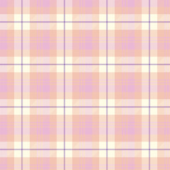 Classic tartan plaid imitation vector seamless pattern. Colorful geometric background. Abstract trompe l'oeil wallpaper. Scottish check weave illusion fashion print