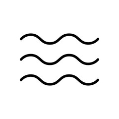 river, wind, water, ocean, sea, wave icon symbol vector template