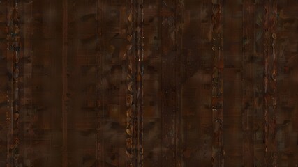 Detailed old brown textile background Generative AI