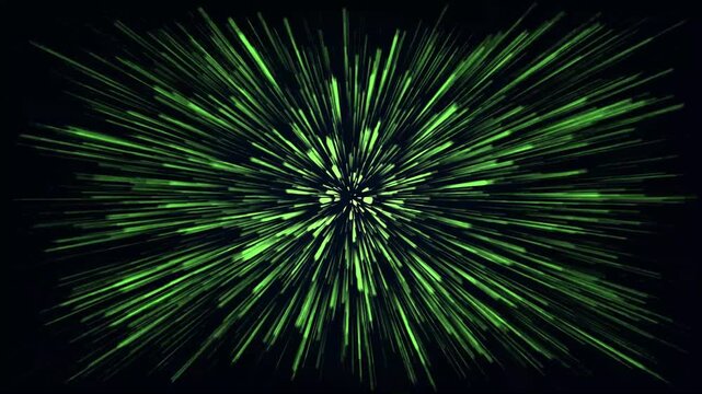 Glowing strat motion animation video