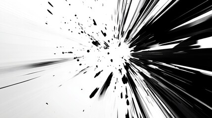 Energizing Manga and Anime Style Comic Speed Lines with Alpha Channel