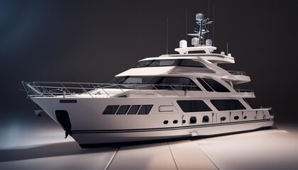 Naklejka premium luxury cruise ship
