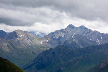 Fototapeta premium Talkeetna Mountains of Alaska, Hatcher Pass