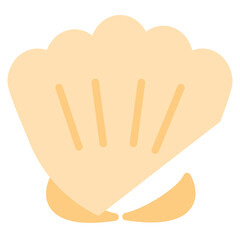 Shell Icon in Flat Style