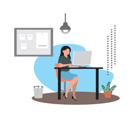 person working on computer