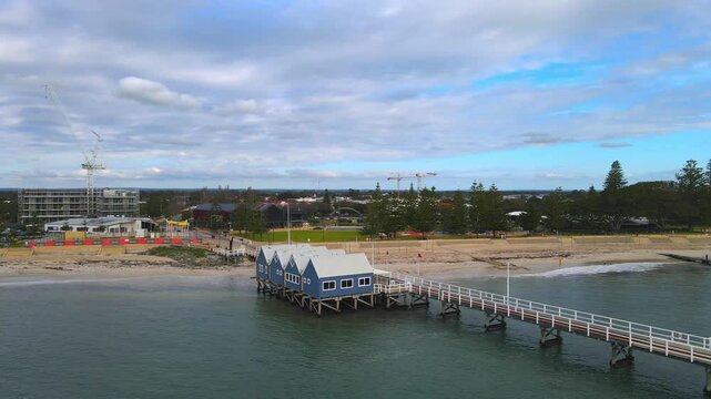 Busselton Jetty is the longest timber-piled jetty in the southern hemisphere at 1,841 metres long.