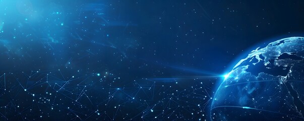 Obraz premium blue planet