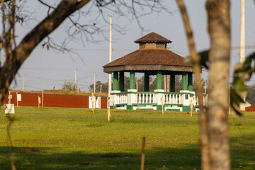 gazebo in the park
