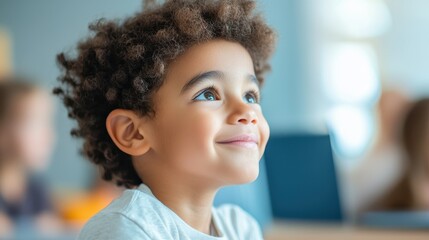 Elementary Student Engaged in Math Learning Using Adaptive Software