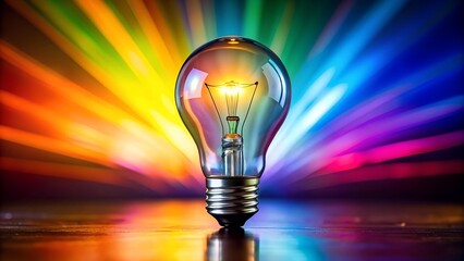 Illuminating the Possibilities: A Gleaming Bulb Embracing the World  Generative AI