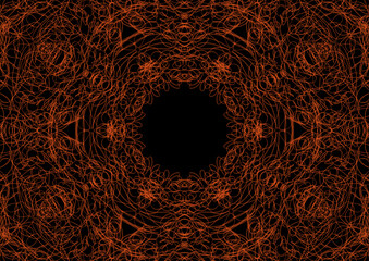 細かい線の模様の背景イラスト