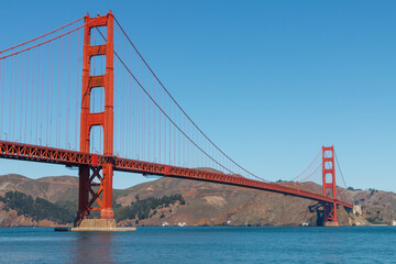 Golden Gate Bridge San Francisco Bay California
