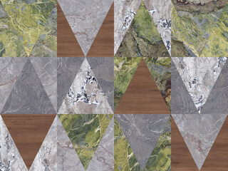 Marbles and stones mixed in a mosaic for digital use