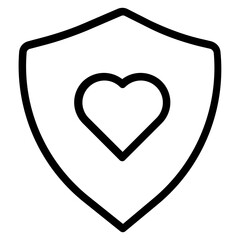 Life Icon in Line Style