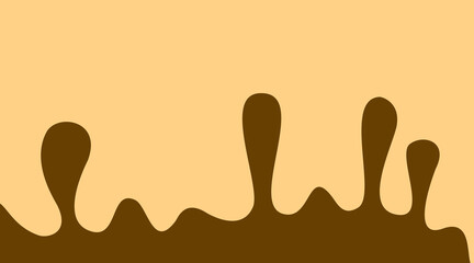 abstract chocolate background. chocolate wave Background. chocolate fluid background. chocolate liquid background. 