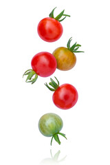 tomatoes with leaves