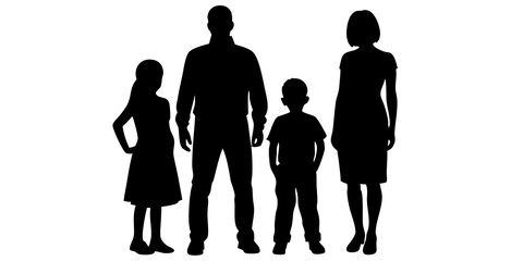 Family Silhouette Artwork: Classic and Modern Styles for Every Family