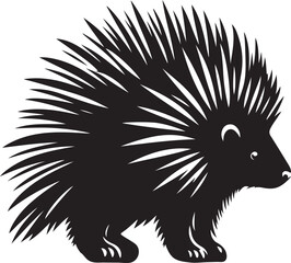 Beautiful porcupine vector design.