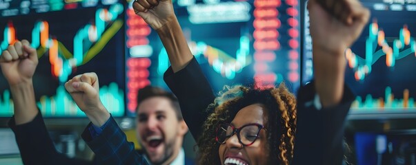 Fototapeta premium stock market background business concept