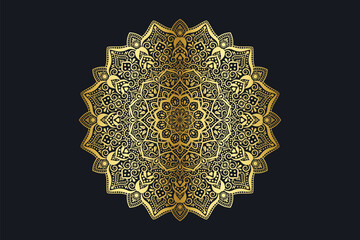 Mandala Design Ethnic decorative element. Islam, Arabic, Indian, ottoman motifs, and Ornament.