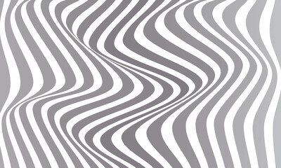 abstract simple vertical black white gradient bold line wave pattern can be used background.