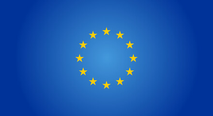 creative abstract background as the flag and colors of the European Union, Europe EU