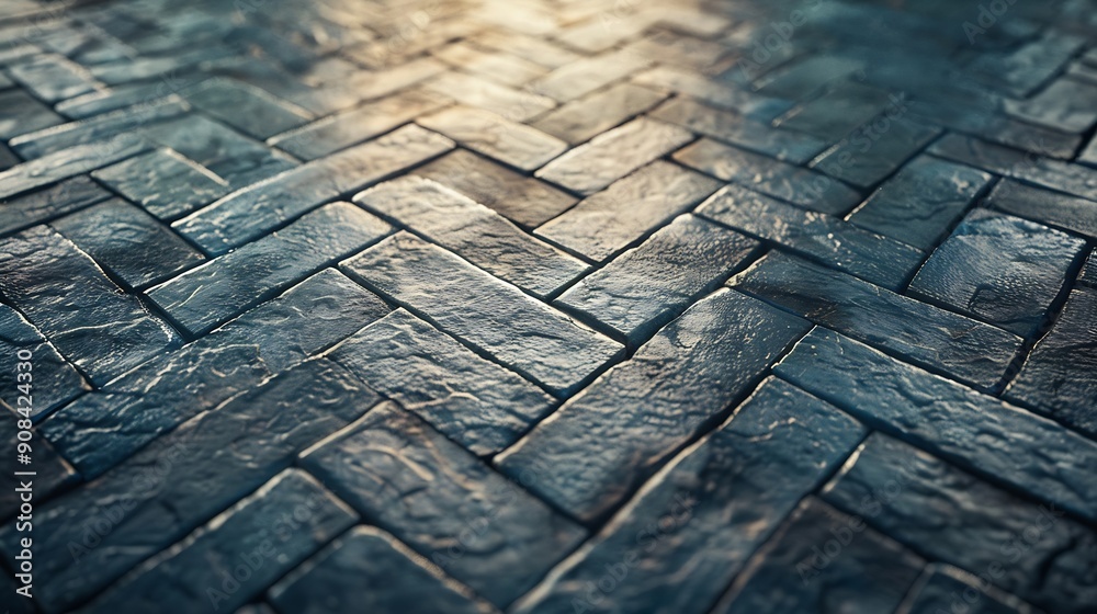 Poster herringbone floor texture wall pattern sidewalk flooring pavement paper footpath wallpaper material 