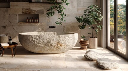 Therapeutic stone textures with health and wellness benefits