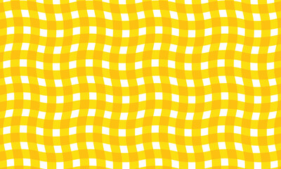 abstract simple yellow plaid line pattern can be used background.